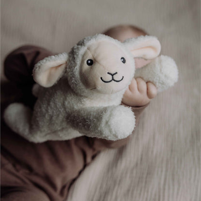 knuffel + geluid, rosie sheep beige - FLOW AMSTERDAM