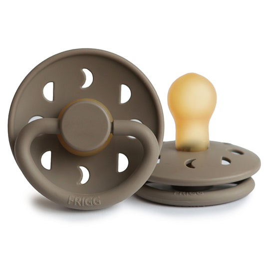 fopspeen moon latex, portobello, 0-6 mnd. – FRIGG