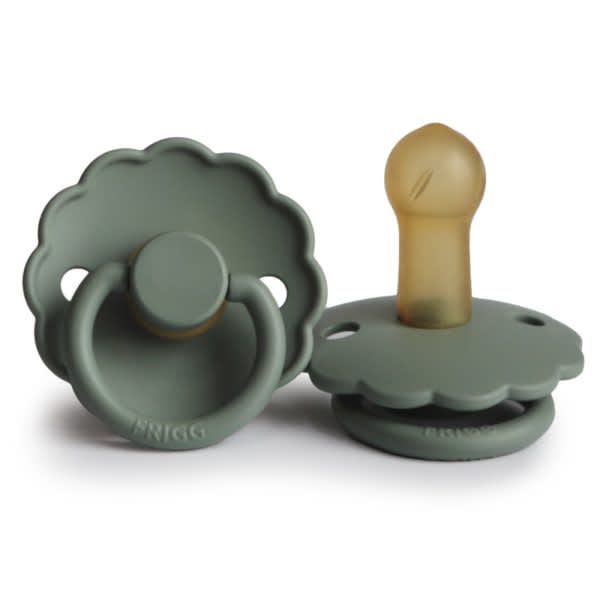 fopspeen daisy latex, lily pad, 6-36 mnd. - FRIGG