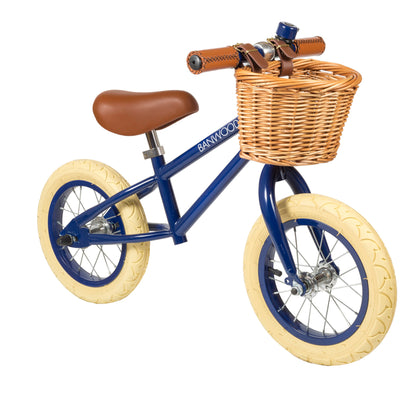 loopfiets go first 12", navy - BANWOOD