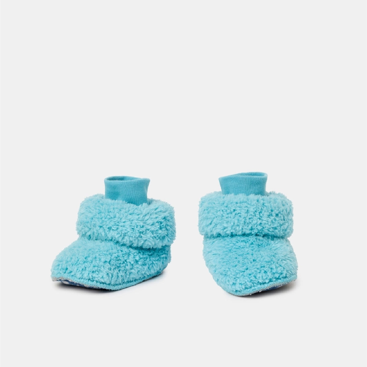 sloefen teddy, blauw - WOODY