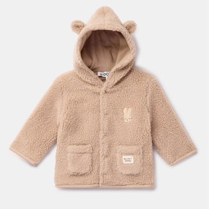 jasje teddy, beige - WOODY