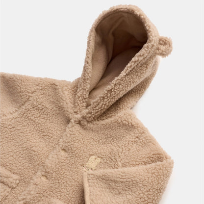 jasje teddy, beige - WOODY