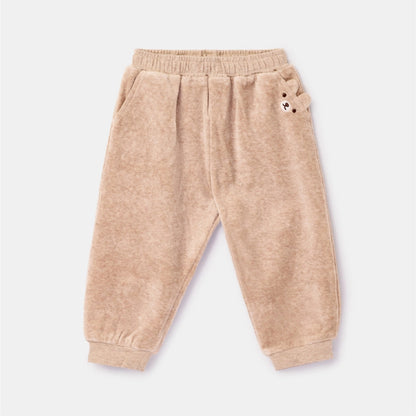 pyjama velours baby bear, beige - WOODY