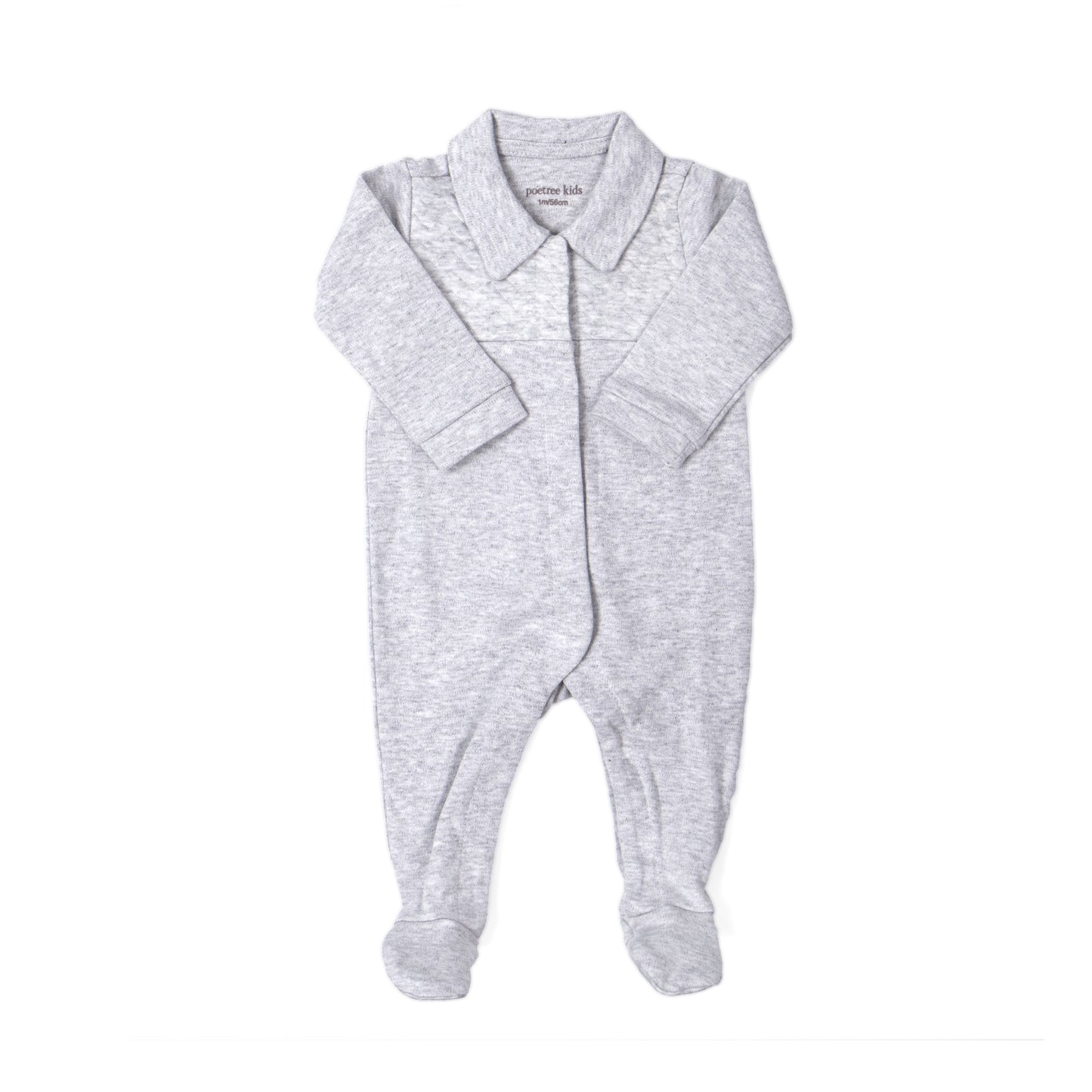 babypak, chevron light grey, boy - POETREE KIDS
