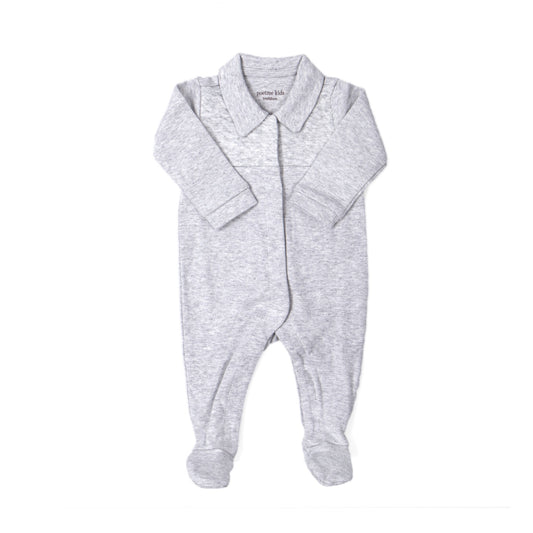 babypak, chevron light grey, boy - POETREE KIDS