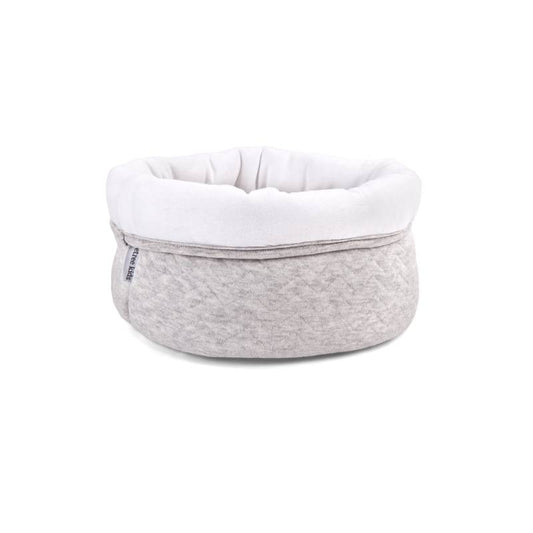 commodemandje, chevron light grey melange - POETREE KIDS