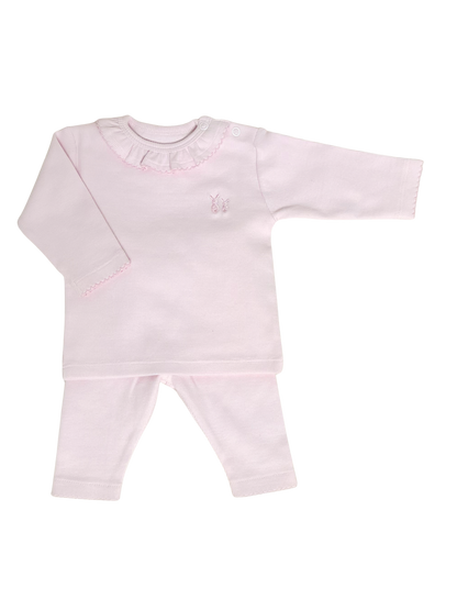 babyset lilly rib, soft pink - POETREE KIDS