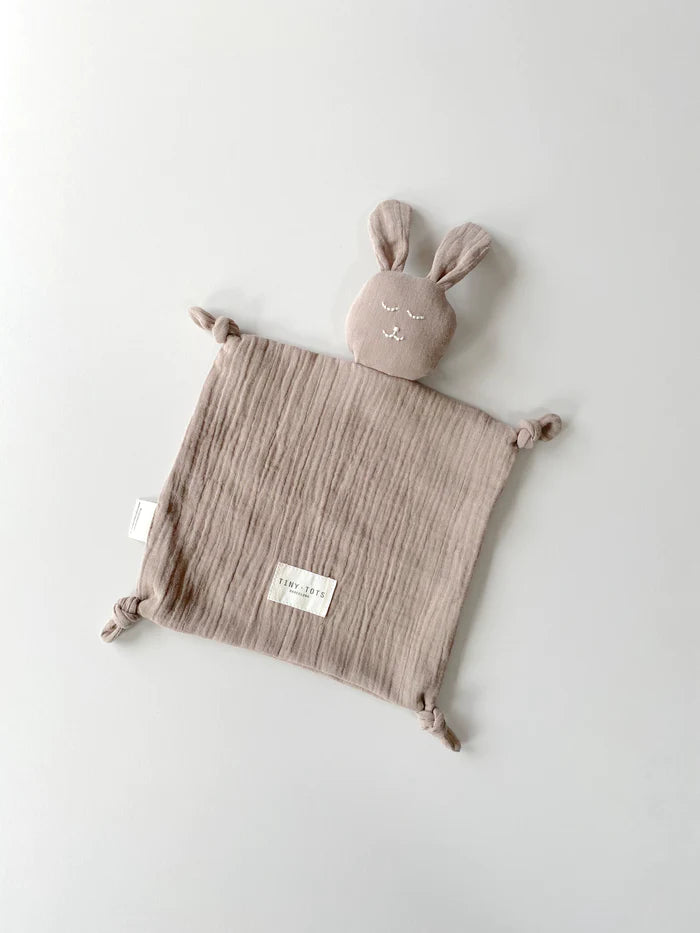 doudou rabbit, coffee - TINY TOTS