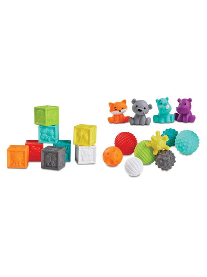 activiteitenspeelgoed, ball block buddies – INFANTINO