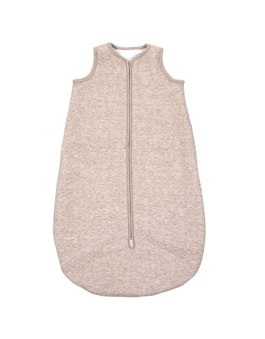 slaapzak 90 cm zomer, chevron light camel - POETREE KIDS