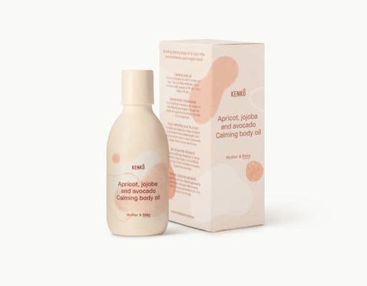 lichaamsolie baby, apricot/jojoba/avocado - KENKO