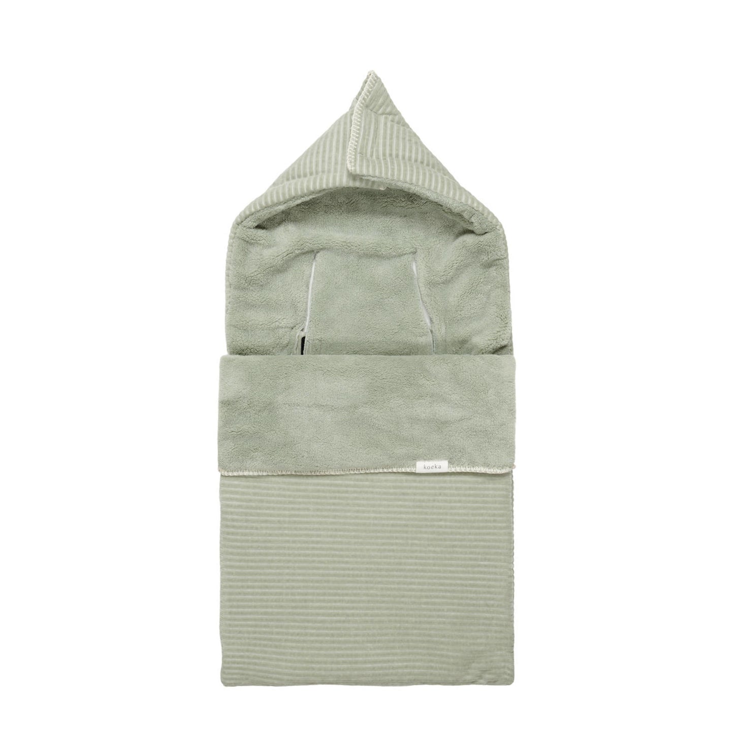 voetenzak autostoel vik, shadow green - KOEKA