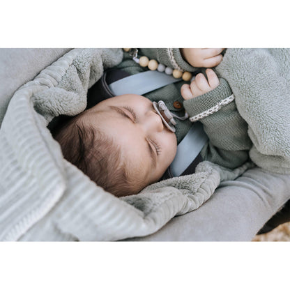 voetenzak autostoel vik, shadow green - KOEKA