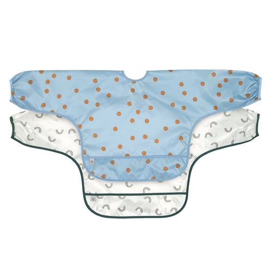 afwasbare slab happy rascals, smile sky blue - LÄSSIG
