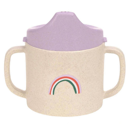 drinkbeker, happy rascals heart lavender - LÄSSIG