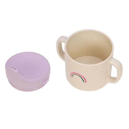 drinkbeker, happy rascals heart lavender - LÄSSIG