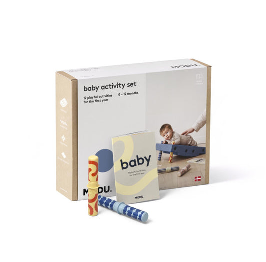 baby activity set, deep blue/sky blue - MODU