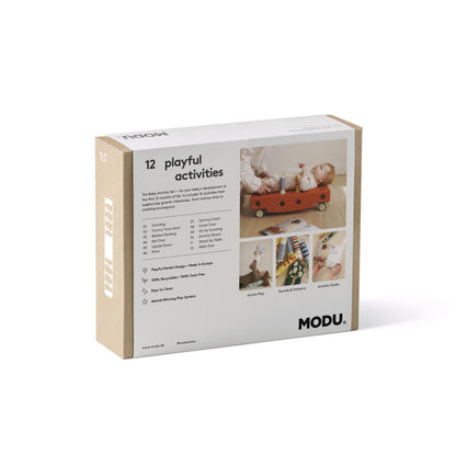 baby activity set, sand grey/honey yellow - MODU