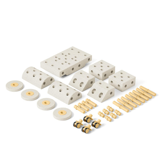 dreamer set, sand grey/honey yellow - MODU