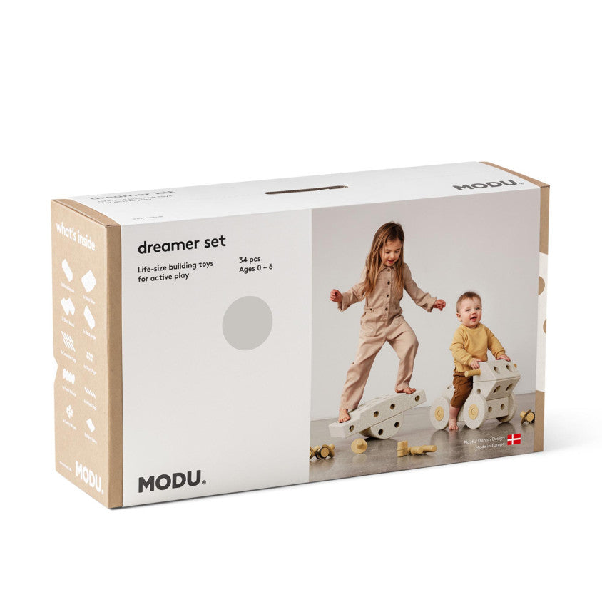 dreamer set, sand grey/honey yellow - MODU