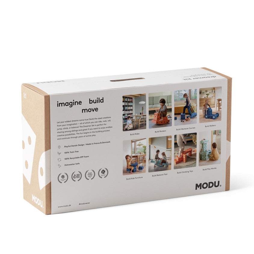 dreamer set, sand grey/honey yellow - MODU