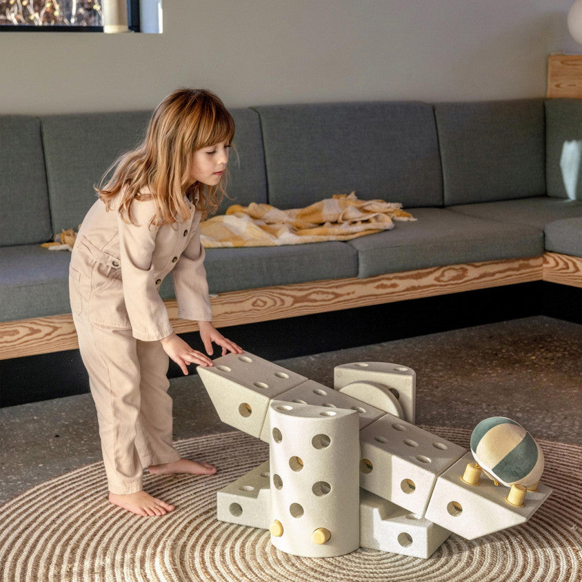 dreamer set, sand grey/honey yellow - MODU