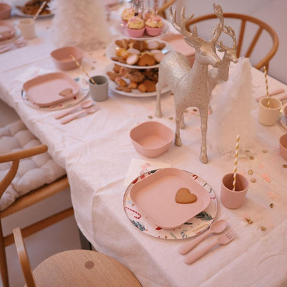 drinkbeker set, blush - MUSHIE