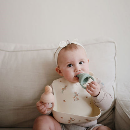 teething feeder, blush - MUSHIE