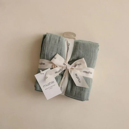 verzorgingsdoek, 3-pack, roman green - MUSHIE