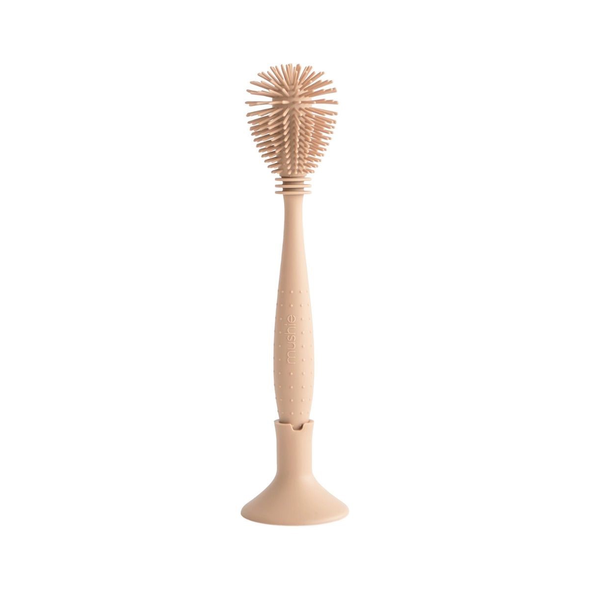 flesborstel silicone, natural – MUSHIE