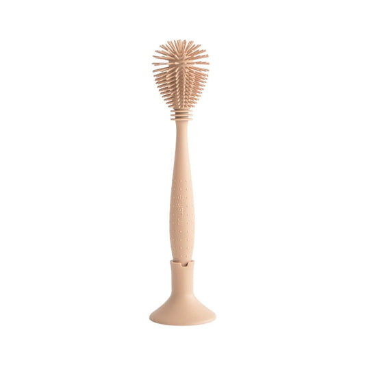 flesborstel silicone, natural – MUSHIE