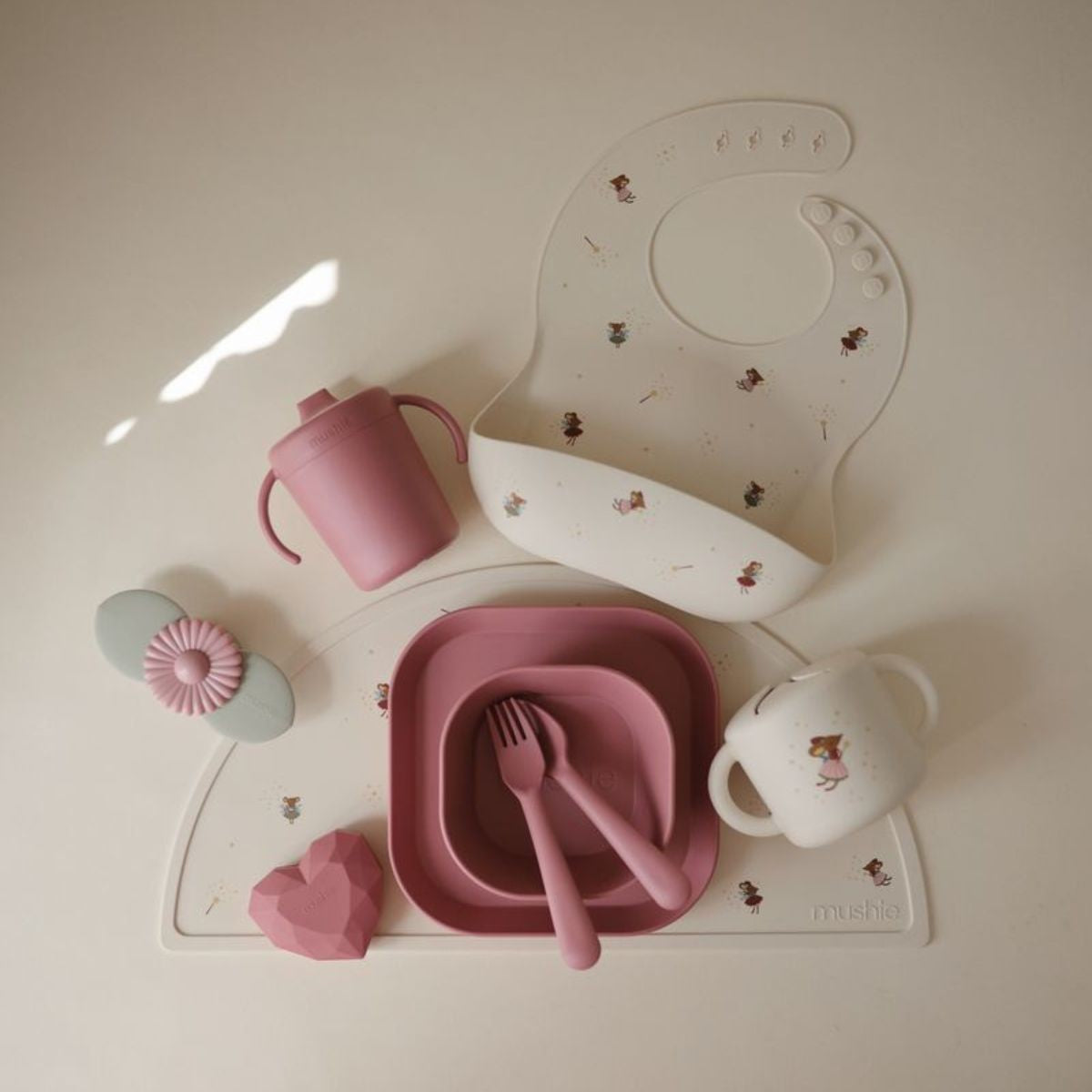 siliconen eetslab, fairy mice - MUSHIE