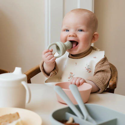 teething feeder, cambridge blue - MUSHIE