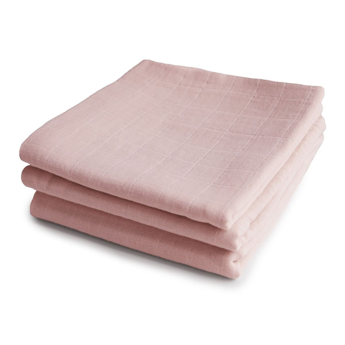 verzorgingsdoek, 3-pack, blush - MUSHIE