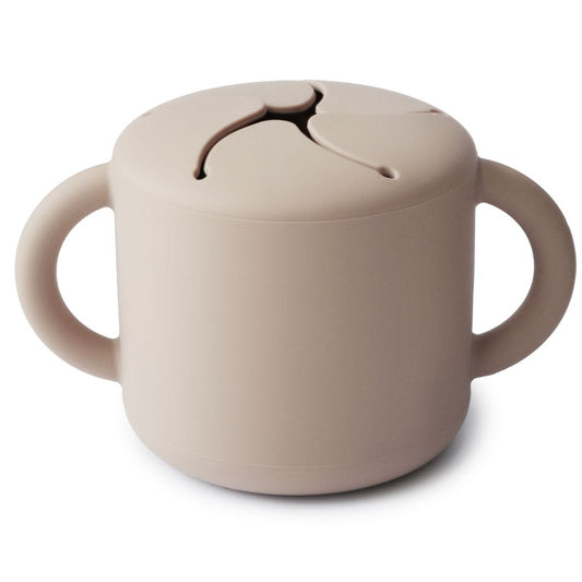 snack cup silicone, shifting sand - MUSHIE