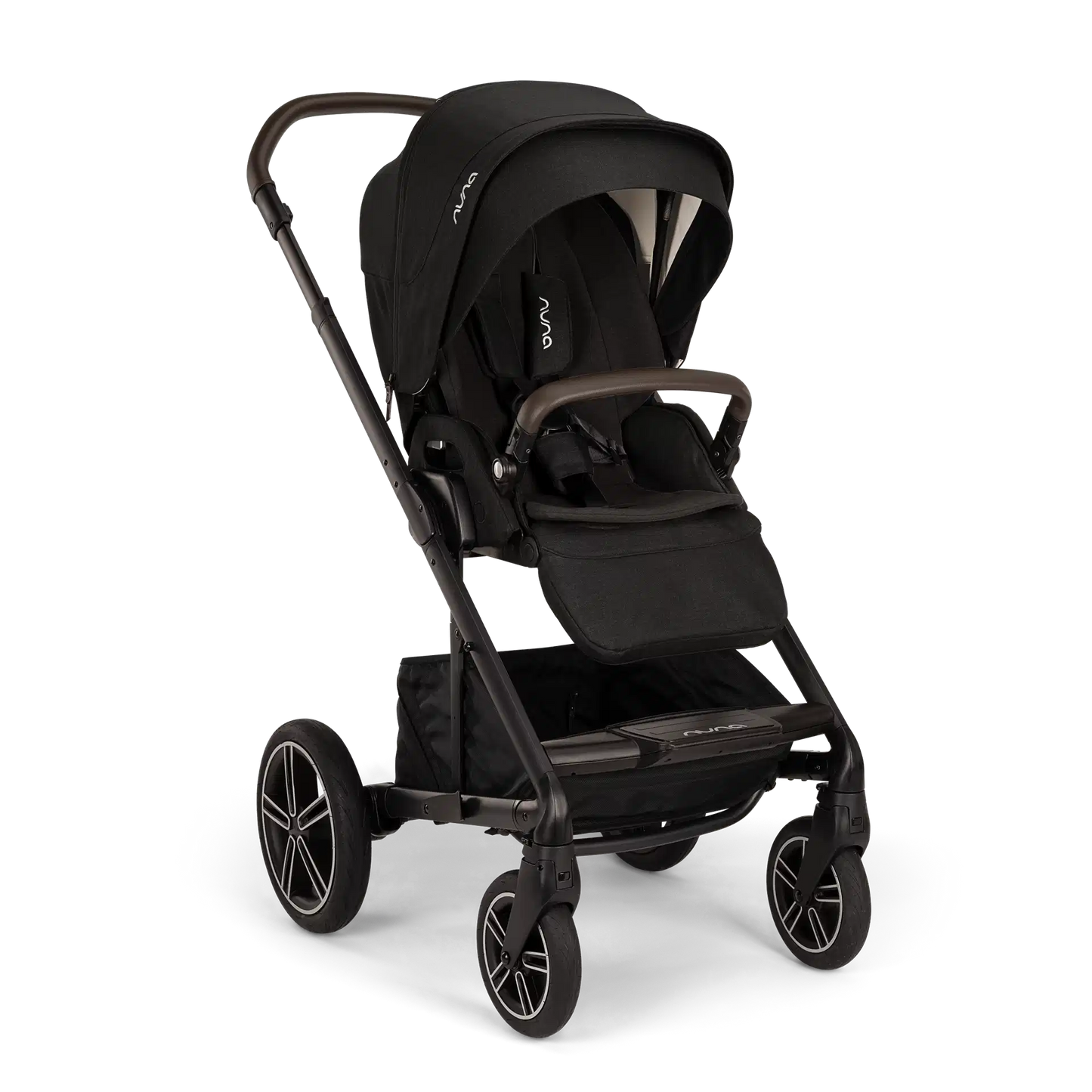 kinderwagen mixx next, caviar (leer chocolate) - NUNA