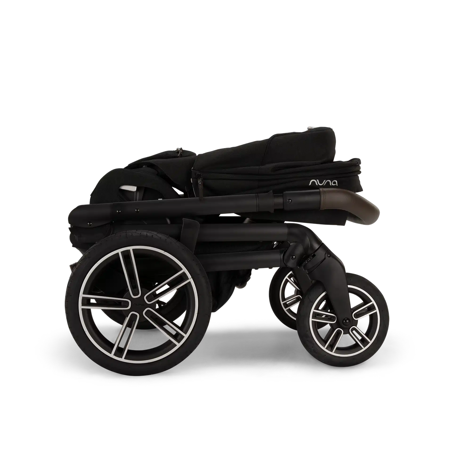 kinderwagen mixx next, caviar (leer chocolate) - NUNA