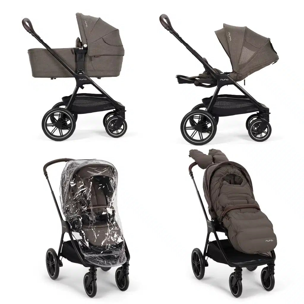 kinderwagen triv lx all season set, chestnut - NUNA