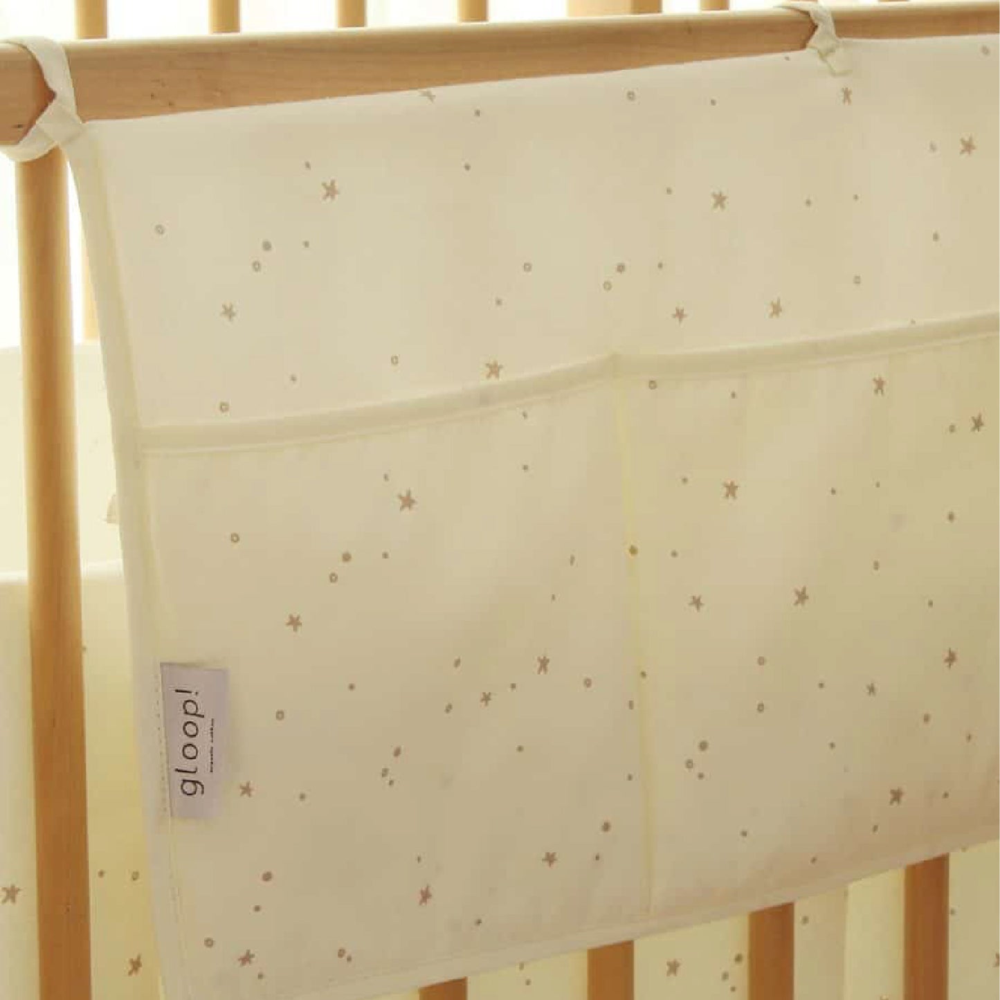 bedorganiser soft sky, beige - GLOOP!