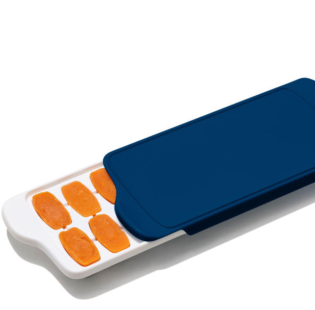bewaarbakje diepvries, 14x22 ml, navy - OXO TOT