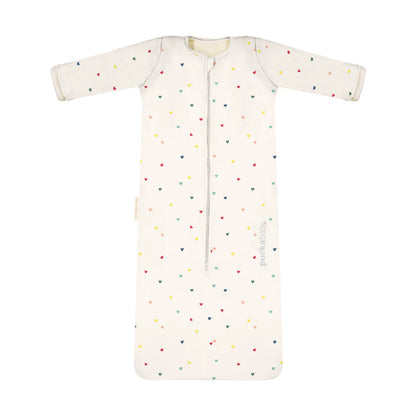 slaapzak 4 seizoenen, hearts confetti, 6m - 2,5j - PUCKABABY