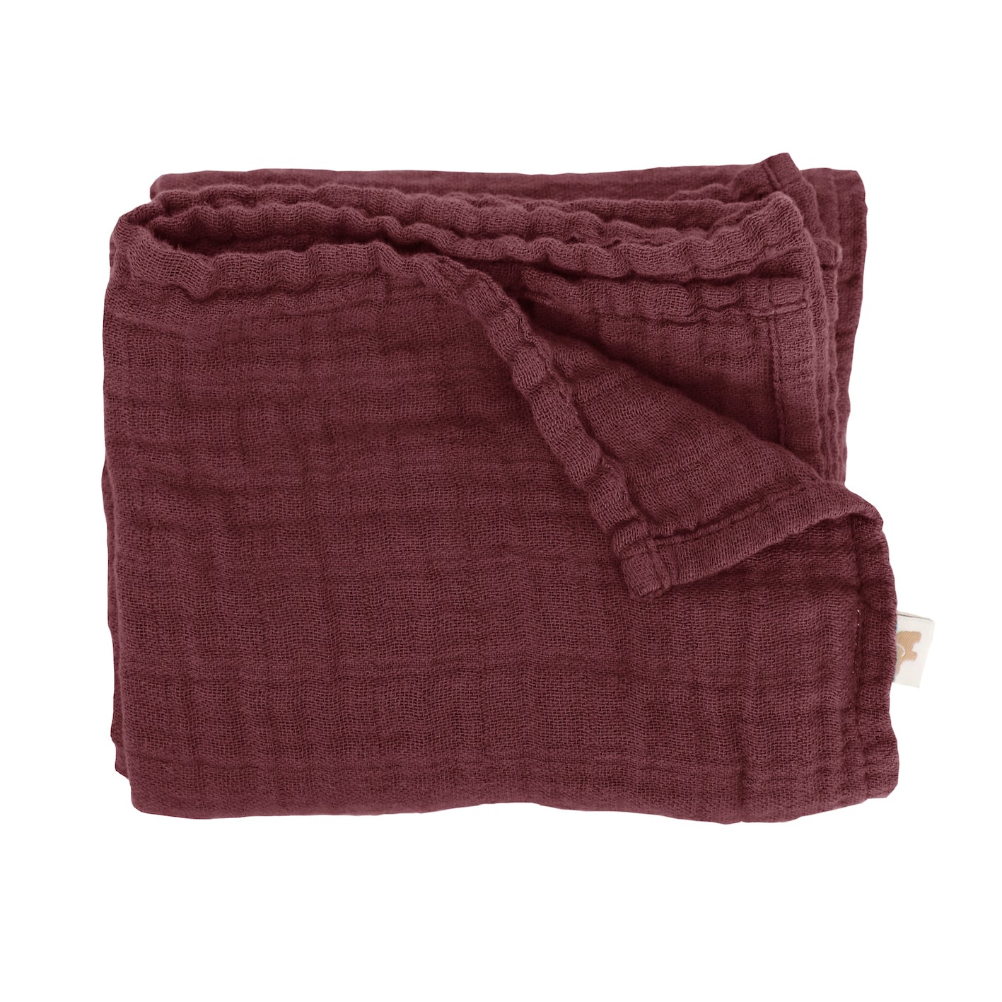 verzorgingsdoek NOOSHI, plum - PETIT STELLOU
