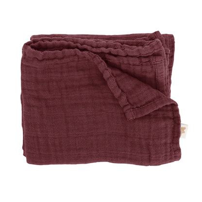 verzorgingsdoek NOOSHI, plum - PETIT STELLOU