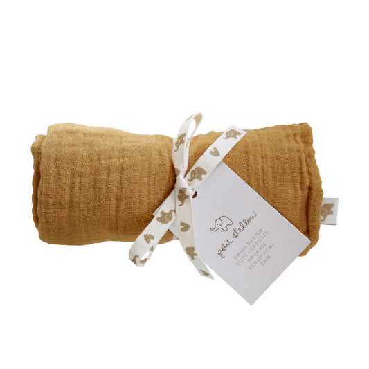 verzorgingsdoek NOOSHI, gold - PETIT STELLOU