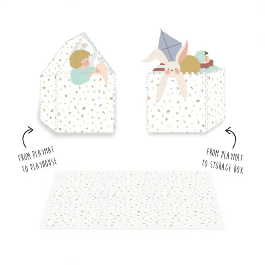 puzzelmat eevaa, village/terrazzo - PLAY & GO