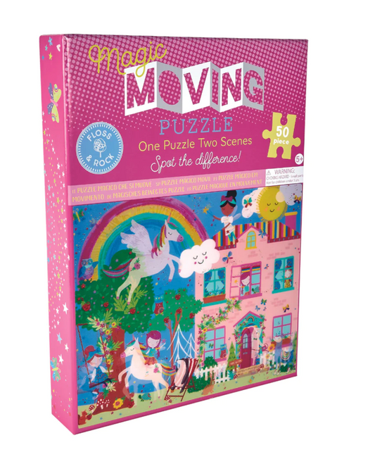 magische puzzel, rainbow fairy - FLOSS & ROCK