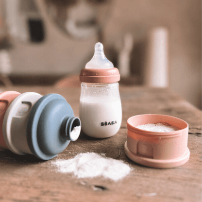 doseerdoos, mineral grey/pink - BEABA