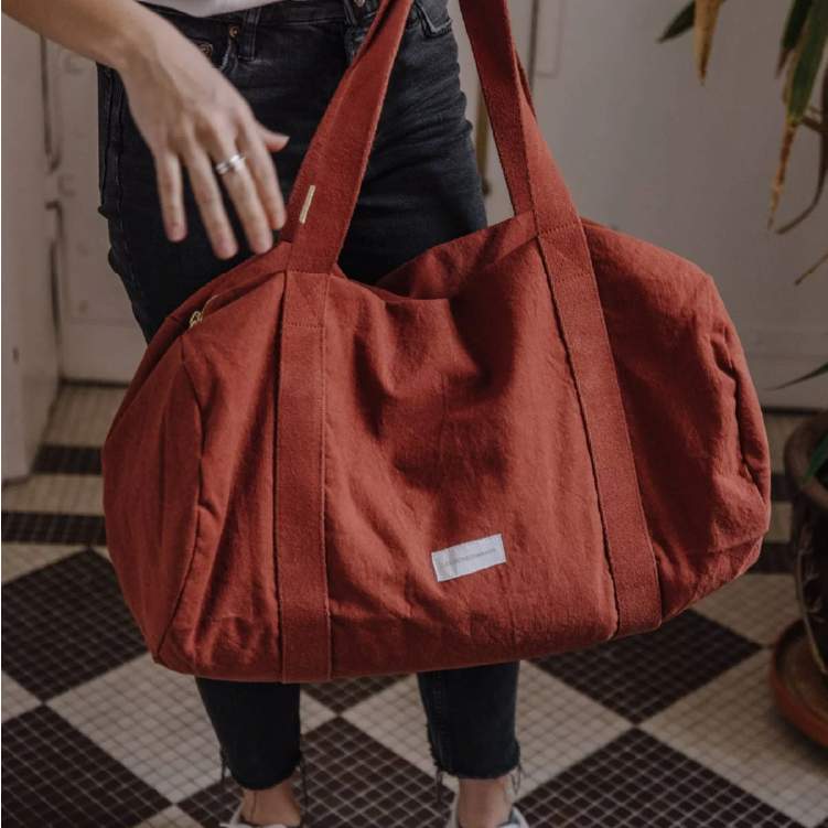 weekendtas 35liter, rust red - LES PENSIONNAIRES