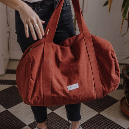 weekendtas 35liter, rust red - LES PENSIONNAIRES